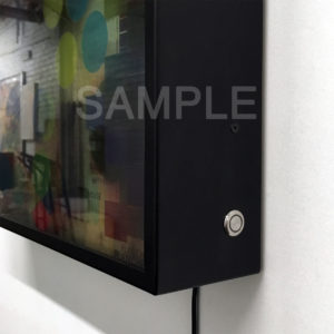 Touch Switch Dimmer - Metal Frame Sample