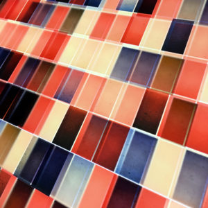 Mini-Cinema Lightbox - Color Variations 14x58 Grid - Light Art by Hugo Cantin