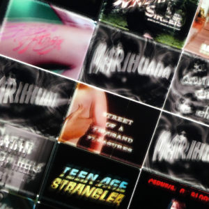 Something-Weird-Video-Trailers---Grindhouse-Odd-Movies---14x36-Led-Lightbox-by-Mini-Cinema-(Detail-1)