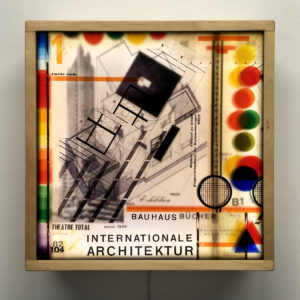 Bauhaus Architecture Mashup & Color Theory - 12x12 Lightbox