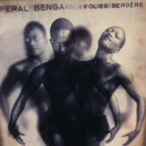 Vanishing Dancer Feral Benga - 1930s Folies Bergere - 18x12 Lightbox by Mini-Cinema