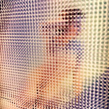 Paradies 1960s Magazine - Pixelated Glamour Girl - 11x9 Lightbox by Mini-Cinema (Detail2)