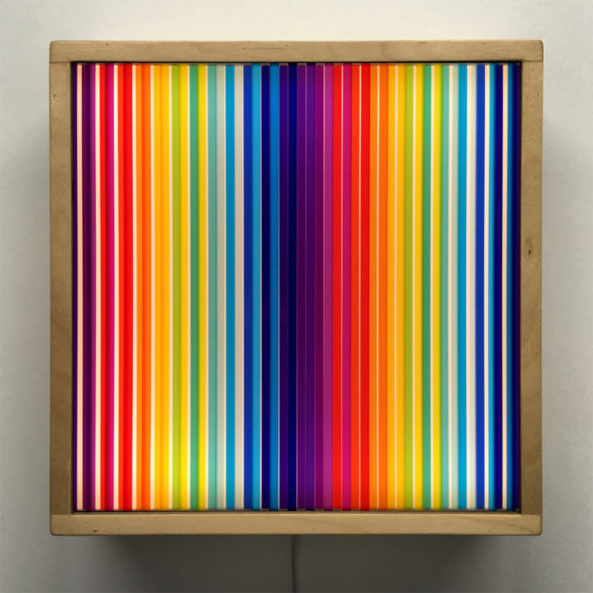 Prismacolor #1 Rainbow Optical Effect - 12×12 Lightbox by Mini-Cinema