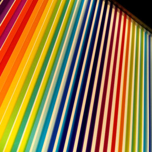 Prismacolor #1 Rainbow Optical Effect - 12×12 Lightbox by Mini-Cinema (Detail 2)