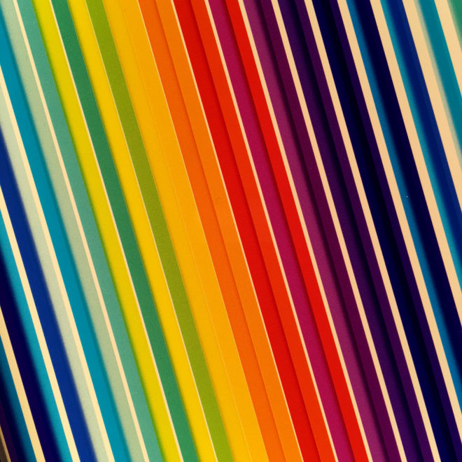 Prismacolor #1 Rainbow Optical Effect - 12×12 Lightbox by Mini-Cinema (Detail 3)