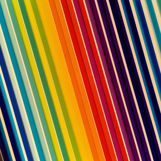 Prismacolor #1 Rainbow Optical Effect - 12×12 Lightbox by Mini-Cinema (Detail 3)