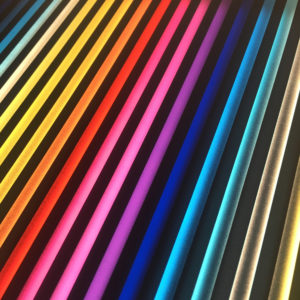 Prismacolor #2 Rainbow Optical Effect - 12×12 Lightbox by Mini-Cinema (Detail 2)