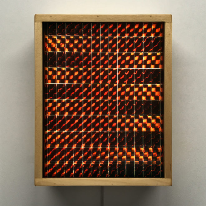 Psychedelic Abstract Animation Film Keyframes #31 – 11x9 Led Lightbox by Mini-Cinema