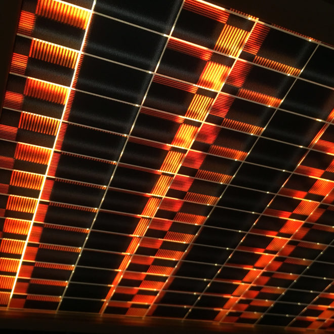 Psychedelic Abstract Animation Film Keyframes – 9x11 Led Lightbox by Mini-Cinema (Detail 1)