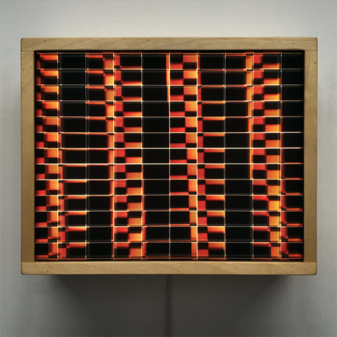 Psychedelic Abstract Animation Film Keyframes – 9x11 Led Lightbox by Mini-Cinema
