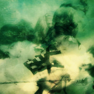 Vanishing CanCan Dancer - 1910s Postcards Mashup - 18x12 Lightbox by Mini-Cinema (Detail2)