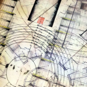 Bruder Rasch Masterplan - Mid Century Architecture Sketches - 12x12 Lightbox by Mini-Cinema (Detail 2)