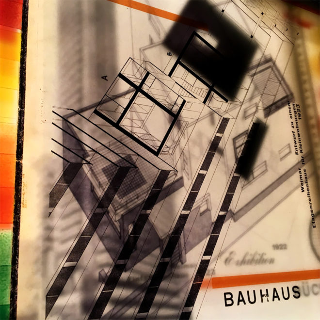 Bauhaus Architecture Mashup & Color Theory - 12x12 Lightbox