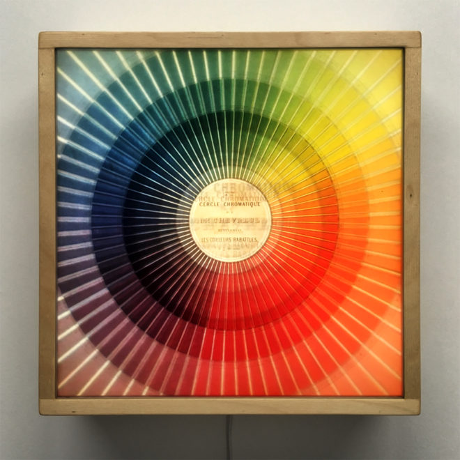 Cercle Chromatique Colorsystem - Multiple Print Depth Effect - 12x12 Led Lightbox by Mini-Cinema