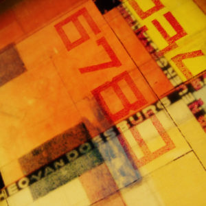Van Doesburg Architecture Study - Multiple Print Depth Effect - 11x9 Led Lightbox by Mini-Cinema (Detail)