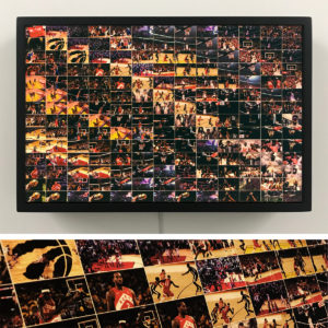 Toronto Raptors NBA Champs - Finals Highlights - 12x18 Lightbox