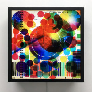 Solfege de Couleur - Multiple Print Depth Effect - 12x12 Lightbox by Mini-Cinema Lightbox