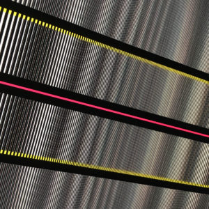 Linear Zone Plate - Abstract Pattern Optical Effect – 12x12 Lightbox