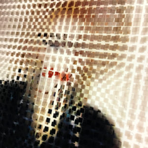 Pixelated 80s London Punk - Image Deconstruction - 12x12 Lightbox by Mini-Cinema