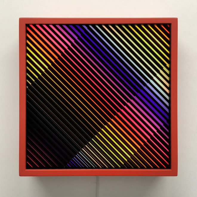 Prismacolor Interference #3 Rainbow Optical Effect - 12×12 Lightbox
