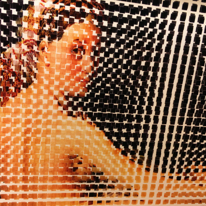 Pixelated Grande Odalisque - Ingres Homage - 12x18 Lightbox by Mini-Cinema