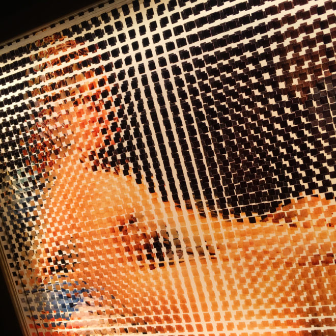 Pixelated Grande Odalisque - Ingres Homage - 12x18 Lightbox by Mini-Cinema