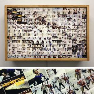 Hockey 1967 Stanley Cup Finals - Habs vs Leafs - 12x18 Lightbox by Mini-Cinema