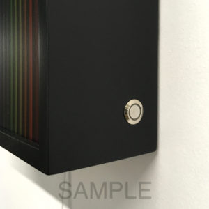 Touch Dimmer Switch + MDF Colored Frames by Mini-Cinema / Hugo Cantin