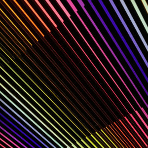 Prismacolor Interference #3 Rainbow Optical Effect - 12×12 Lightbox