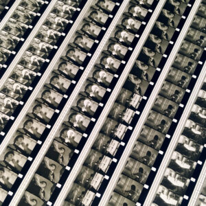 The Beatles 1965 Help! Musical Trailer - Rare 16mm Film Collage - 18x18 Lightbox by Hugo Cantin Mini-Cinema _close3