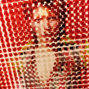Pixelated Ziggy Stardust - Bowie Homage - 11x9 Lightbox by Mini-Cinema / Hugo Cantin