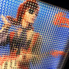 Pixelated Ziggy Stardust - Bowie Homage - 12x12 Lightbox by Mini-Cinema