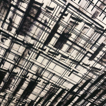 Structural Forms (Detail 2) - Mid Century Architecture Sketches - Lightbox by Mini-Cinema - Hugo Cantin