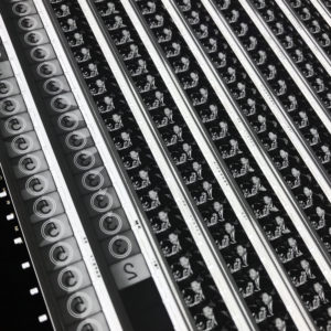 Martin Luther King 1966 Backlash Speech Footage - Rare 16mm Film Collage - 18x18 Lightbox by Mini-Cinema : Hugo Cantin -close1