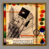 Bauhaus Architecture & Color Theory Mashup - 24x24 Lightbox by Mini-Cinema -front