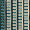 Sound Waves #2 - Music Documentary - 16mm Film Collage - Lofty 36x36 Light Art by Hugo Cantin : Mini-Cinema _close2