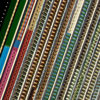 Sound Waves #1 - Music Documentary - 16mm Film Collage - Lofty 36x36 Light Art by Hugo Cantin : Mini-Cinema -close1