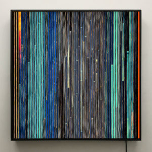 Deep Blue Sea 1971 Scuba Diving Home Movie - 16mm Film Collage - Lofty 36x36 Lightbox by Hugo Cantin : Mini-Cinema