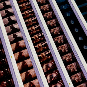Star Wars 1977 Movie Trailer - 16mm Film Collage - 20x20 Lightbox by Mini-Cinema : Hugo Cantin _close1