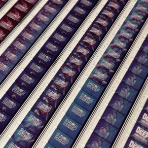 The Deep 1977 Movie Trailer & Countdown - 16mm Film Collage - 18x12 Lightbox by Mini-Cinema : Hugo Cantin _close3