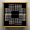 Spacetime - Psychedelic Abstract Pattern Optical Effect – 12x12 Lightbox by Hugo Cantin - Mini-Cinema _front