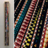 Lipstick Cut-Up Mix - 16mm Film Collage - 58x5 Long Slim Lightbox by Mini-Cinema - Hugo Cantin