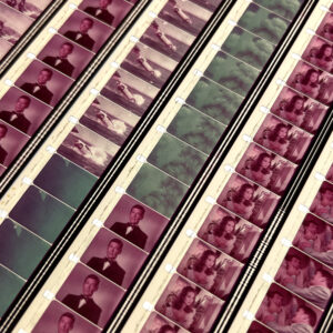 James Bond The Spy Who Loved Me 1977 Movie Trailer - 16mm Film Collage - 18x18 Lightbox by Hugo Cantin : Mini-Cinema _close4