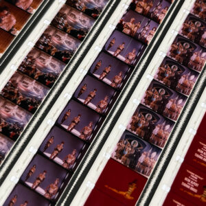 Casino Royale 1967 James Bond Spoof Movie Trailer - 16mm Film Collage - 18x18 Lightbox by Mini-Cinema - Hugo Cantin _close2
