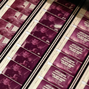 James Bond The Spy Who Loved Me 1977 Movie Teaser - 16mm Film Collage - 12x12 Lightbox by Mini-Cinema - Hugo Cantin _close1