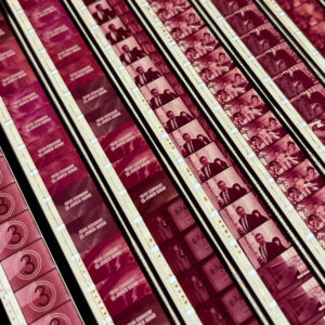 James Bond You Only Live Twice 1967 Movie Teaser - 16mm Film Collage - 12x12 Lightbox by Mini-Cinema - Hugo Cantin _close3