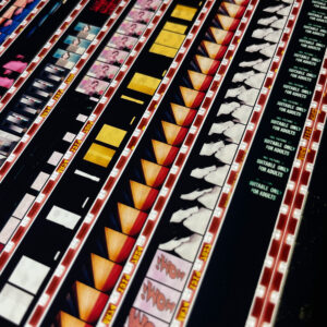 Mini-Cinema Cut-Up Mix - 16mm Film Collage - 18x12 Lightbox by Mini-Cinema - Hugo Cantin _close3